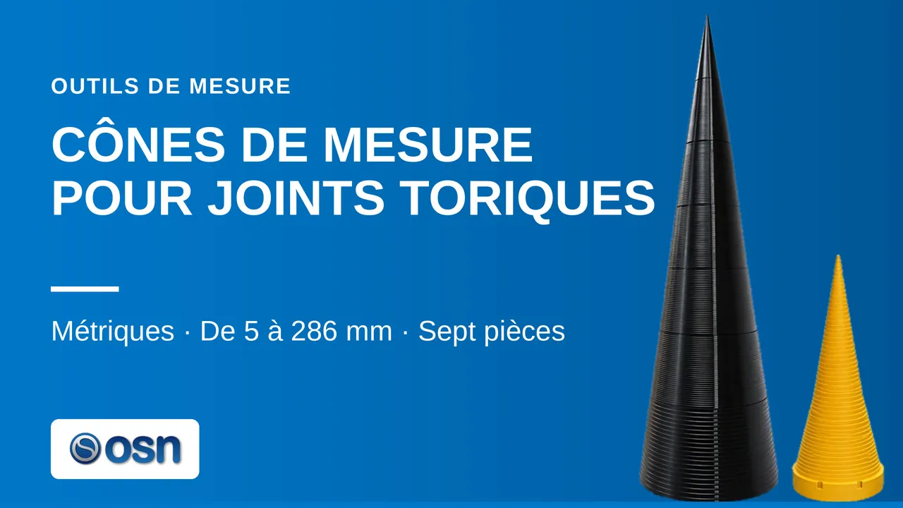 New Metric O-Ring Measuring Cone
